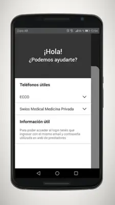 Swiss Medical Prestadores android App screenshot 2